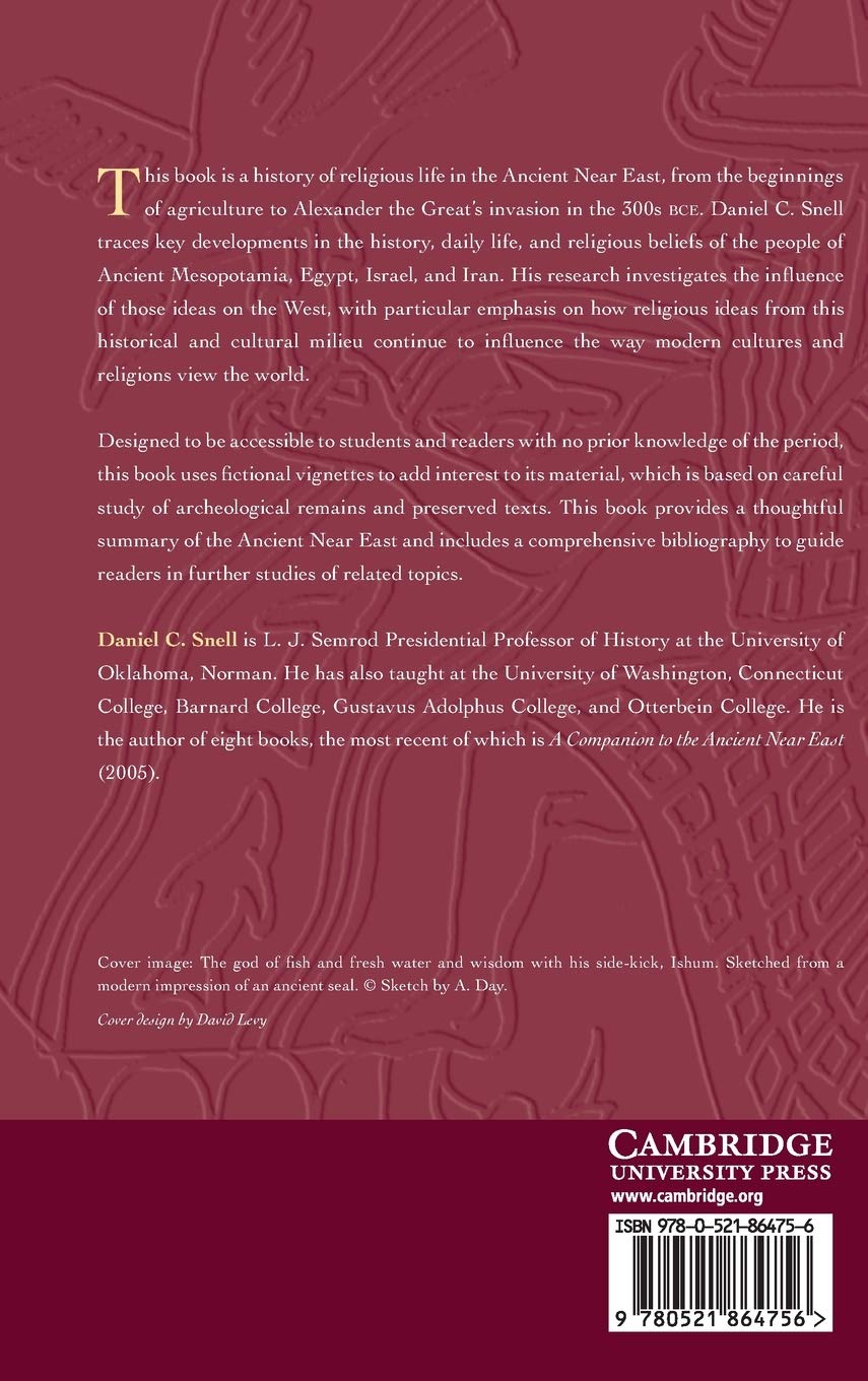 Religions of the Ancient Near East Hardback
