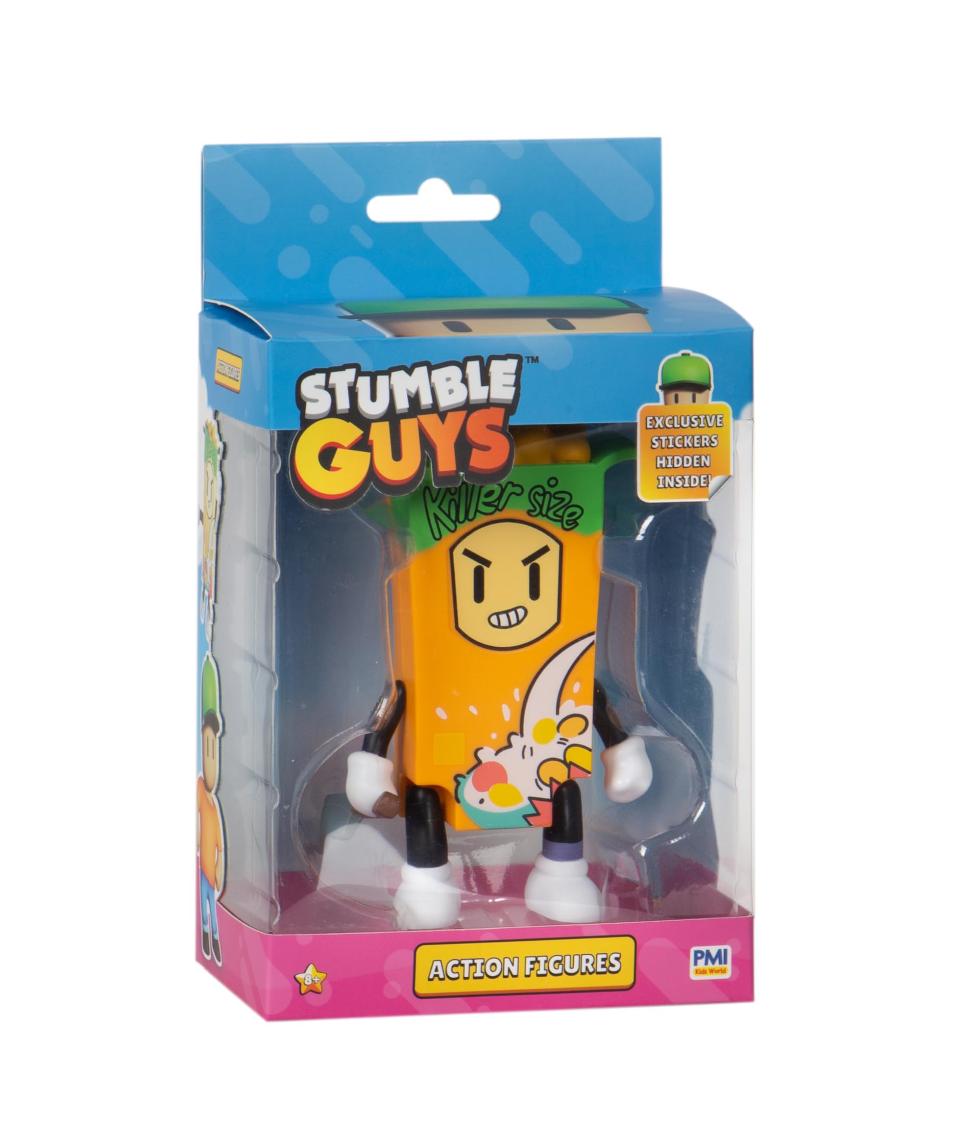 Rocco Giocattoli - Stumble Guys Action Figures Cerial Killer cm 11