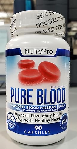 NutraPro Suplementos para la presión arterial: corazón sano, nivel de colesterol, apoyo a la presión arterial.con espino. Píldoras de presión