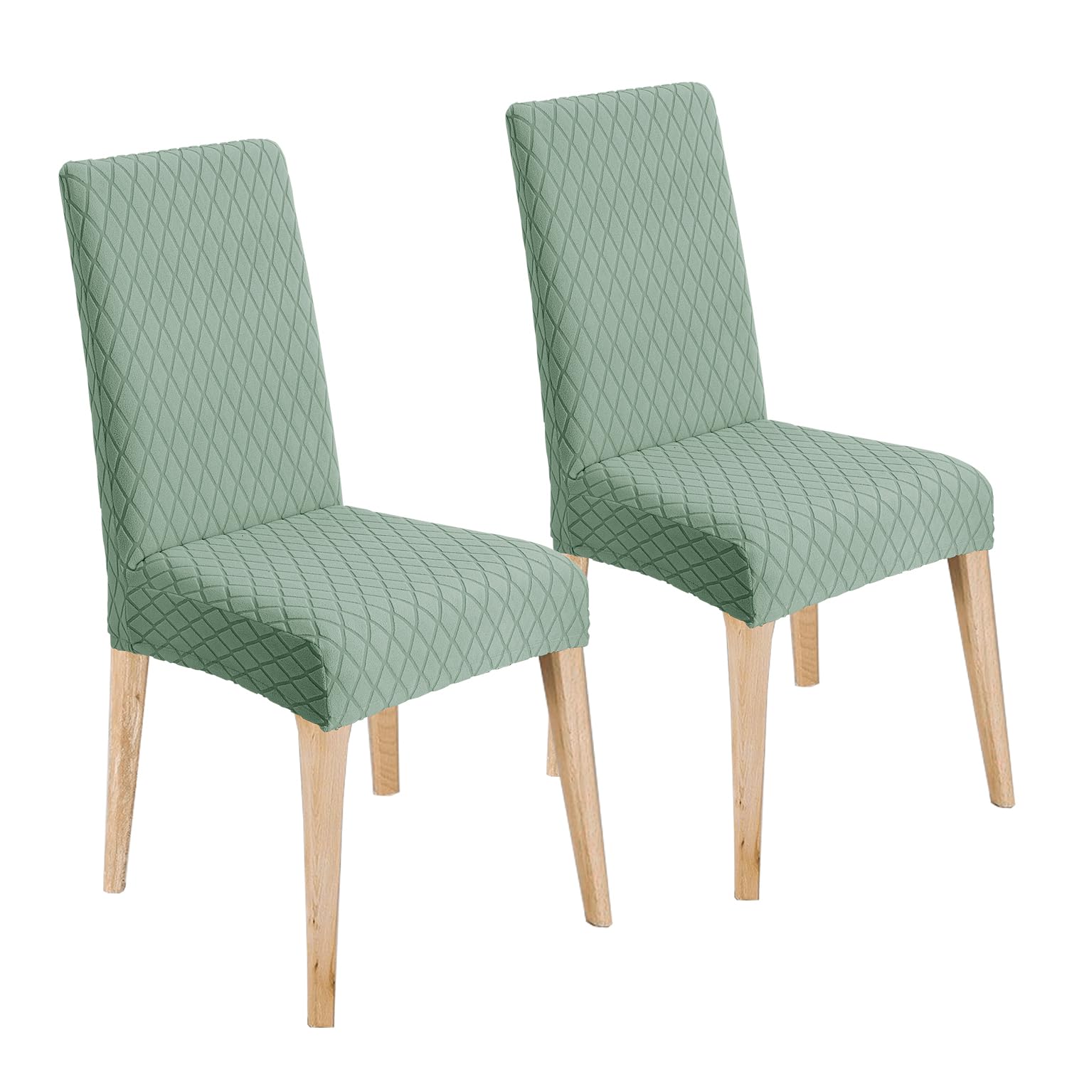 LANSHENG Dining Chair Covers Set of 2,