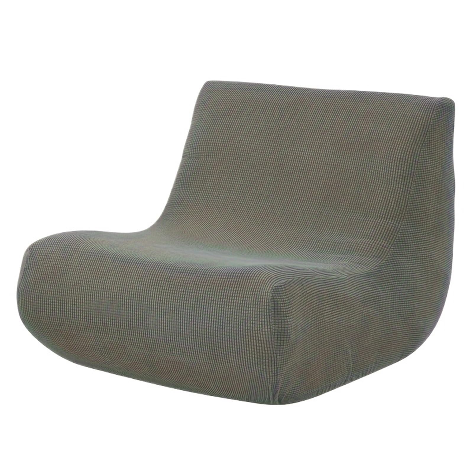 DHYUACN Armless Sofa Slipcover 1pc Stretch Sofa Slipcover Armchair Cover Jacquard Lazy Armless Chair Protector For Bedroom Home Decor(Color 09)
