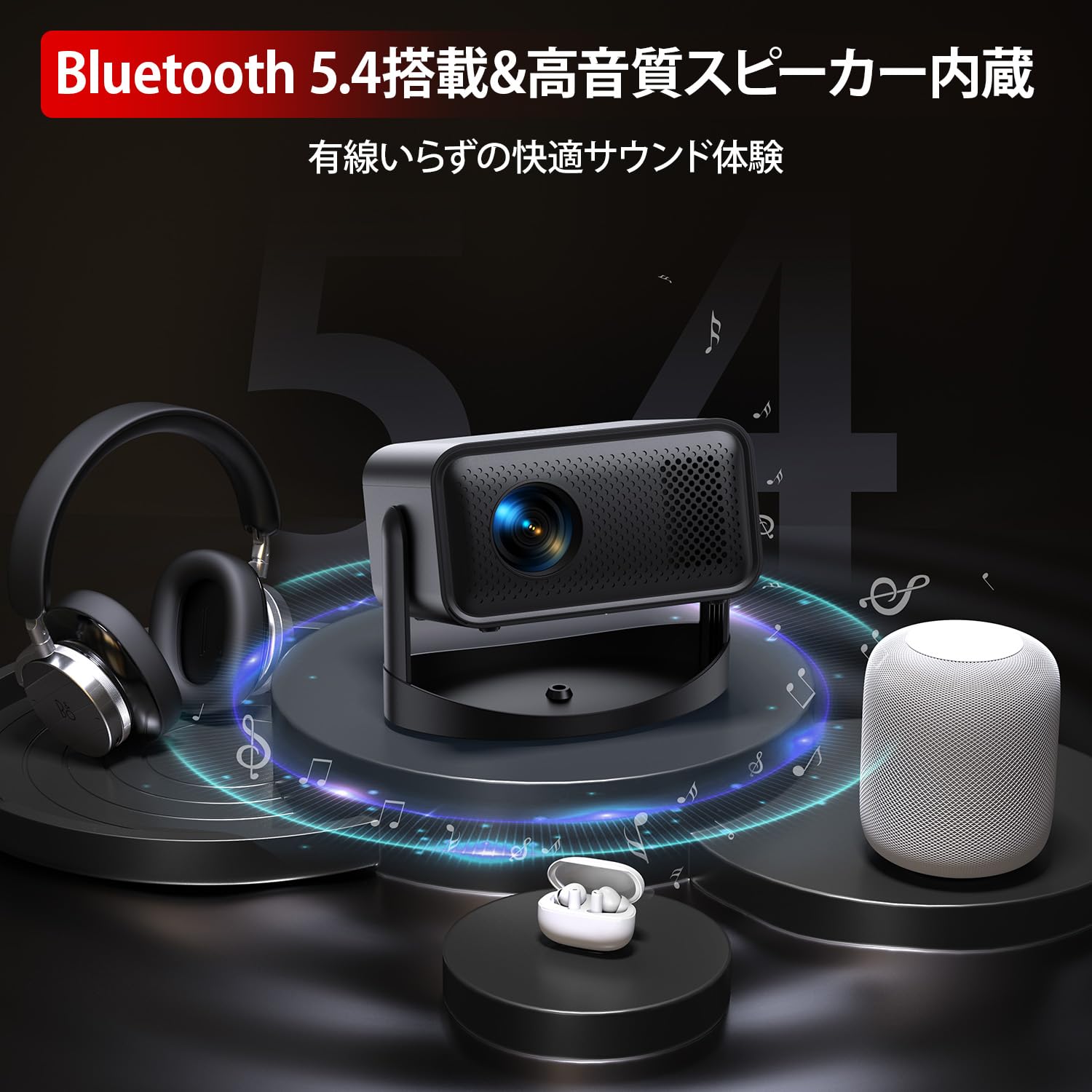 Amazon.co.jp: JOWLURK プロジェクター 家庭用【2026新モデル Android
