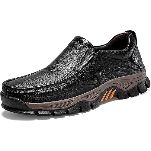 Men's Fashion Sneakers Loafers Vintage Classical Genuine Leather Handmade Boot Daily Business Casual Work Office Driving Shoes