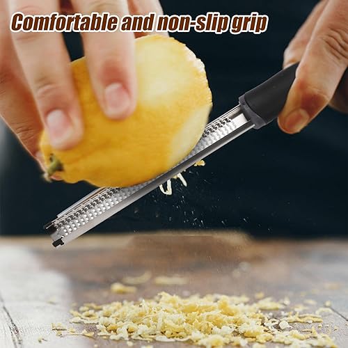 Miniatura 6 de Cortador de mantequilla y rallador de queso plano, triturador de queso de acero inoxidable, herramienta de mano, kit de cocina multiusos para tu