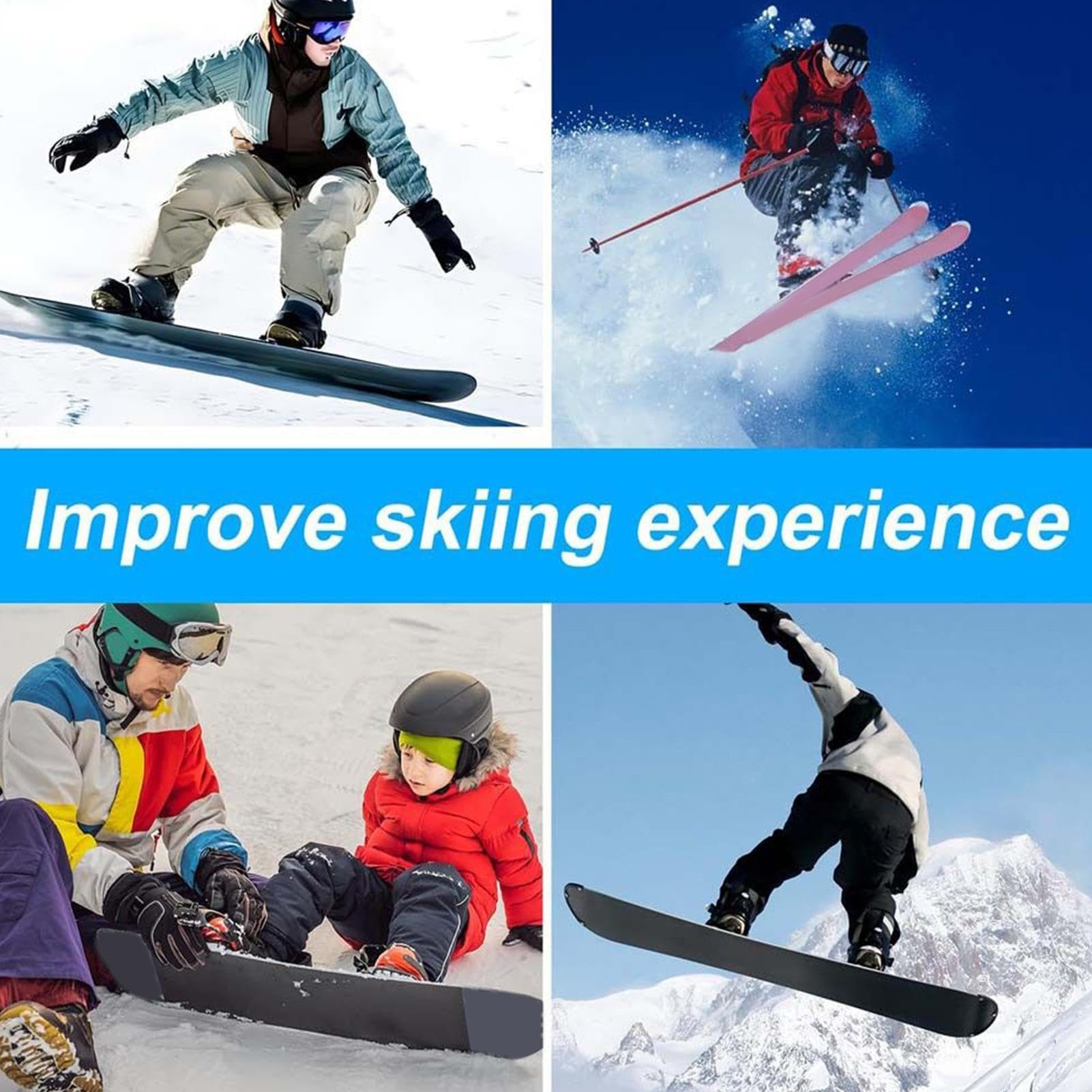 Générique Fart de Ski - Taille 8x5,5x2cm | de Glisse Universelle, mélange de Universel pour Toutes Les Saisons, la de Ski est principalement utilisée pour réduire la Friction, améliorer la Glisse - 4