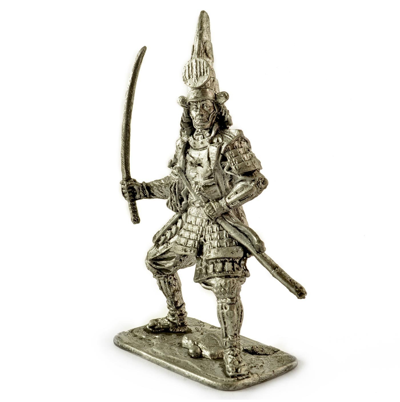 Amazon | 日本。加藤清正、1590年。金属の彫刻。コレクション54mm（1