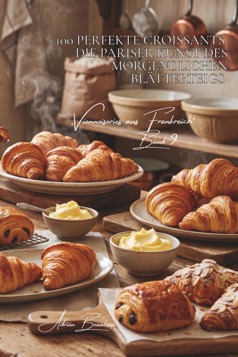100 perfekte Croissants: Die Pariser Kunst des morgendlichen Blätterteigs: Französische Butter, Profi-Techniken und das Croissant, das auf der Zunge ... „Viennoiseries aus Frankreich“ (6 Bücher))