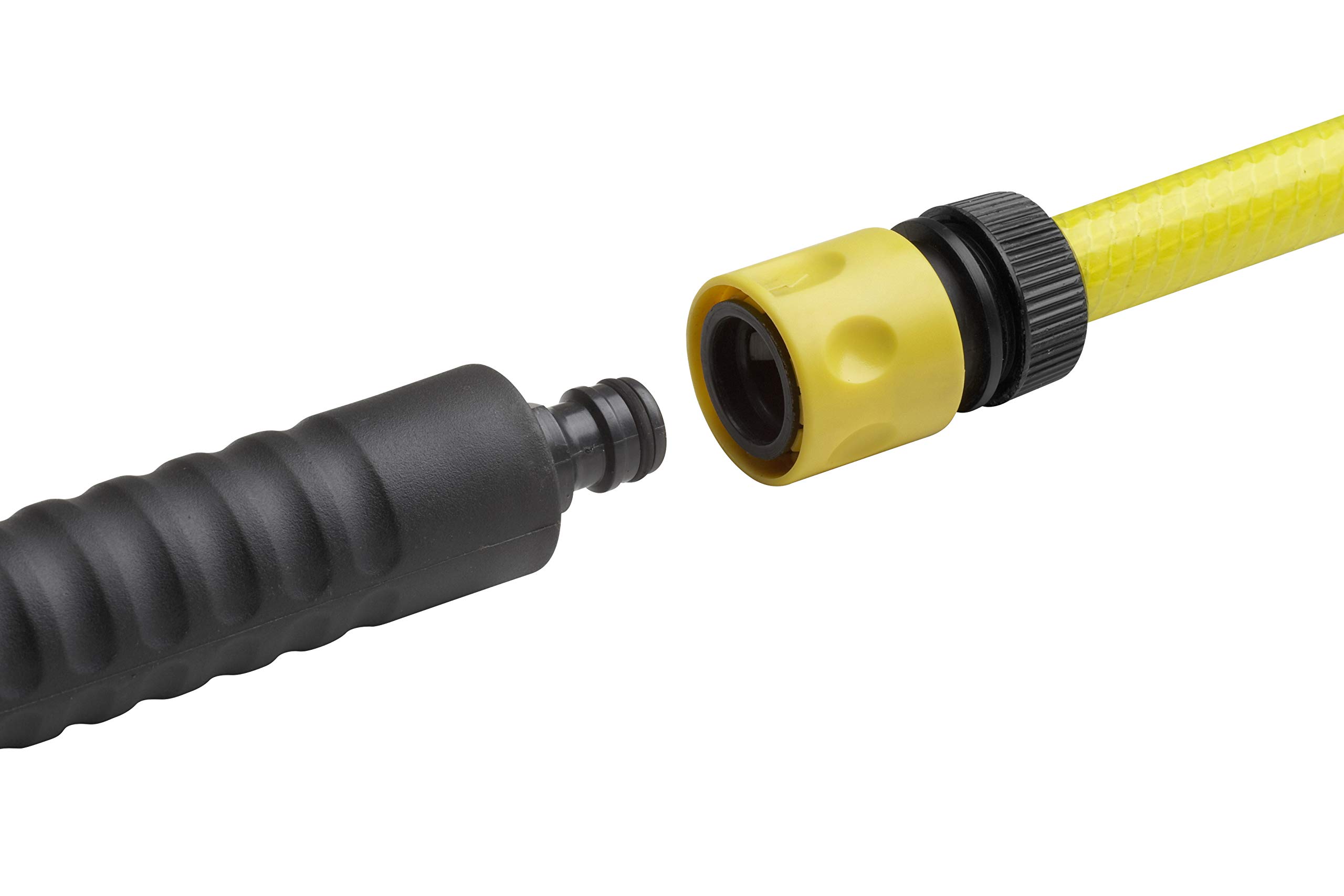 Balai de Lavage - Poignée télescopique jusqu'à 160 cm - Pression de Fonctionnement 6 Bar - Convient pour système d'emboîtement de 12,7 mm (1/2") - Balai à Eau/Brosse de Lavage/Brosse de