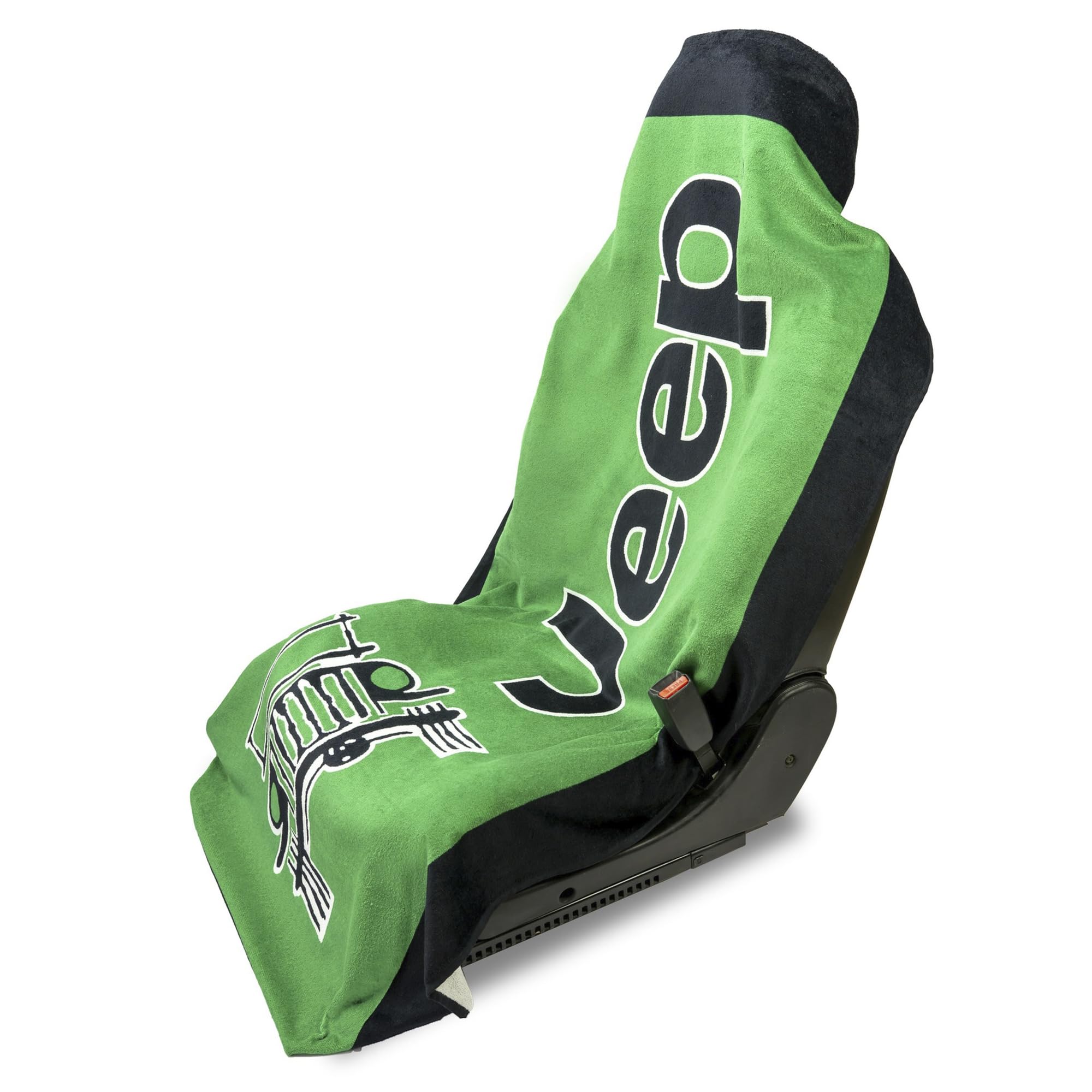 Seat Armour Universal Fit Jeep Towel-2-Go Seat Protector- Green