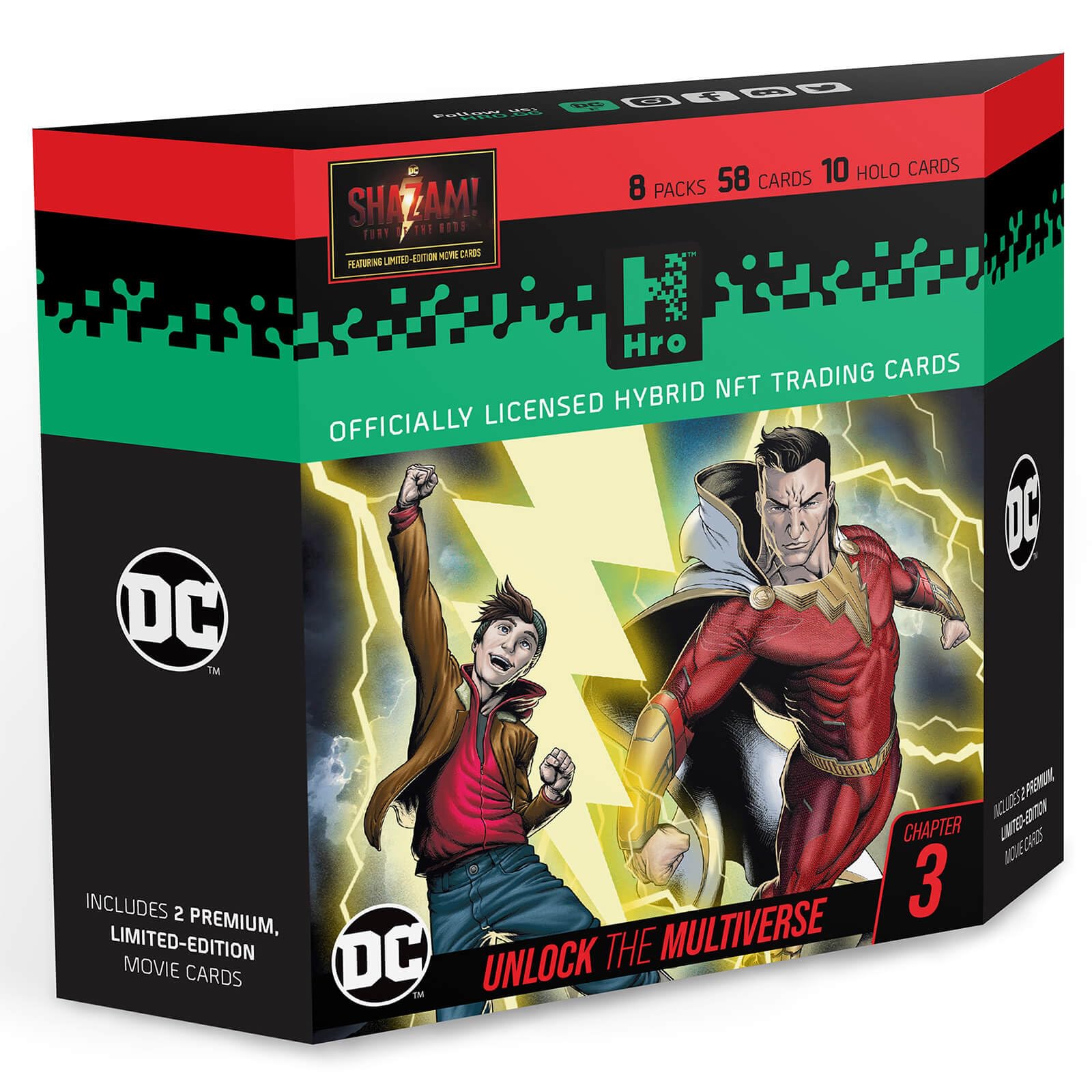 DC Hybrid Trading Card: Chapter 3 8-Pack Premium Starter Box