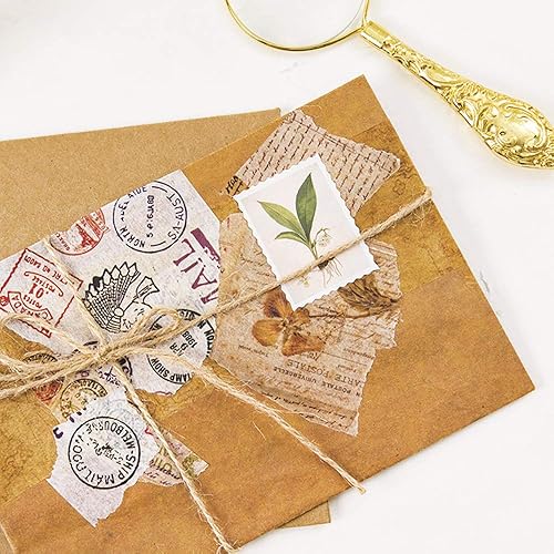 Miniatura 4 de Sellos de plantas de tamaño pequeño, 45 calcomanías para álbumes de recortes, decoración de bricolaje en caja, calcomanías para laptop,