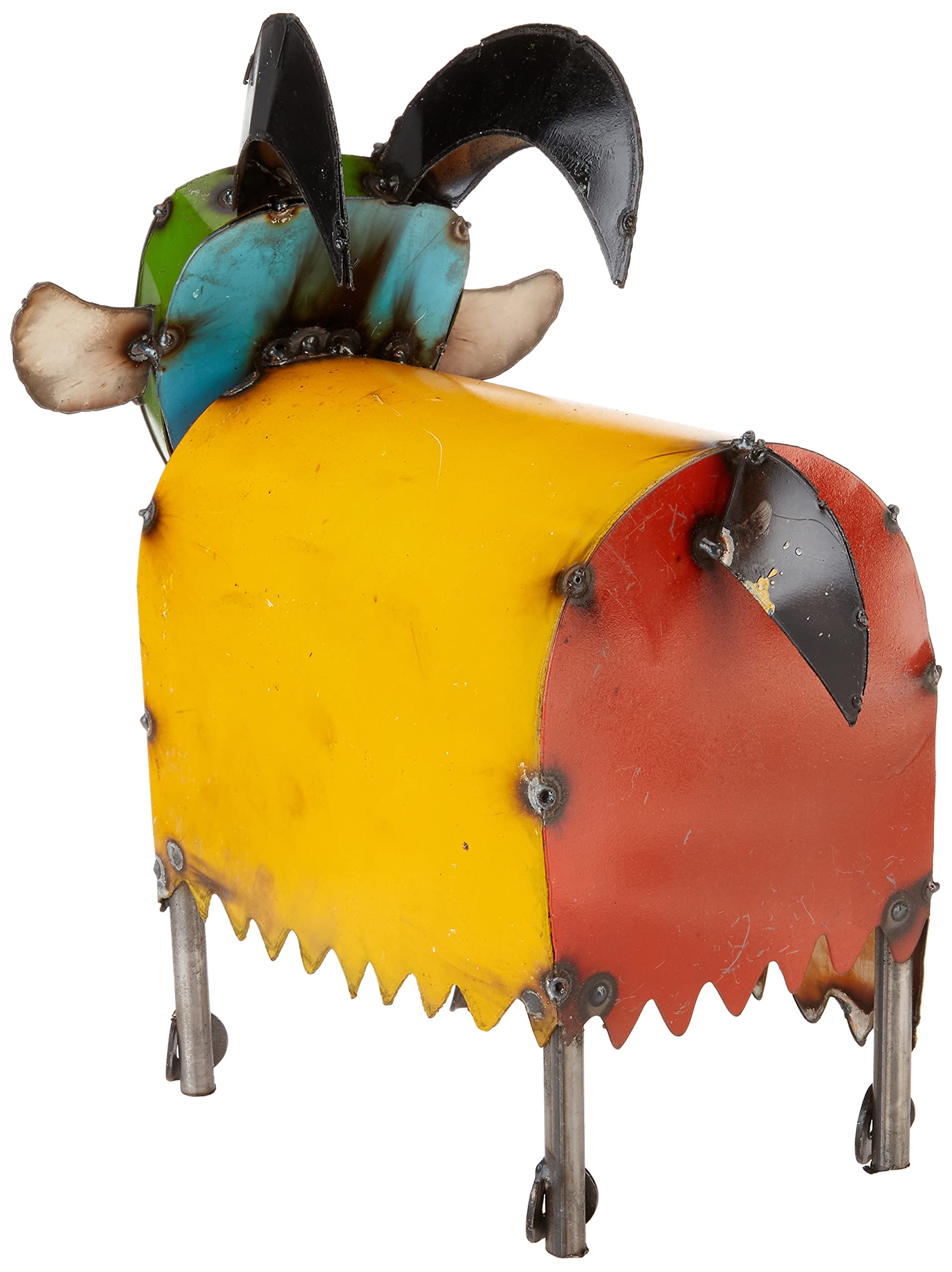 Rustic Arrow Small Round Goat Head, Multicolor : Rustic Arrow Small Round Goat Head, Multicolor : Patio