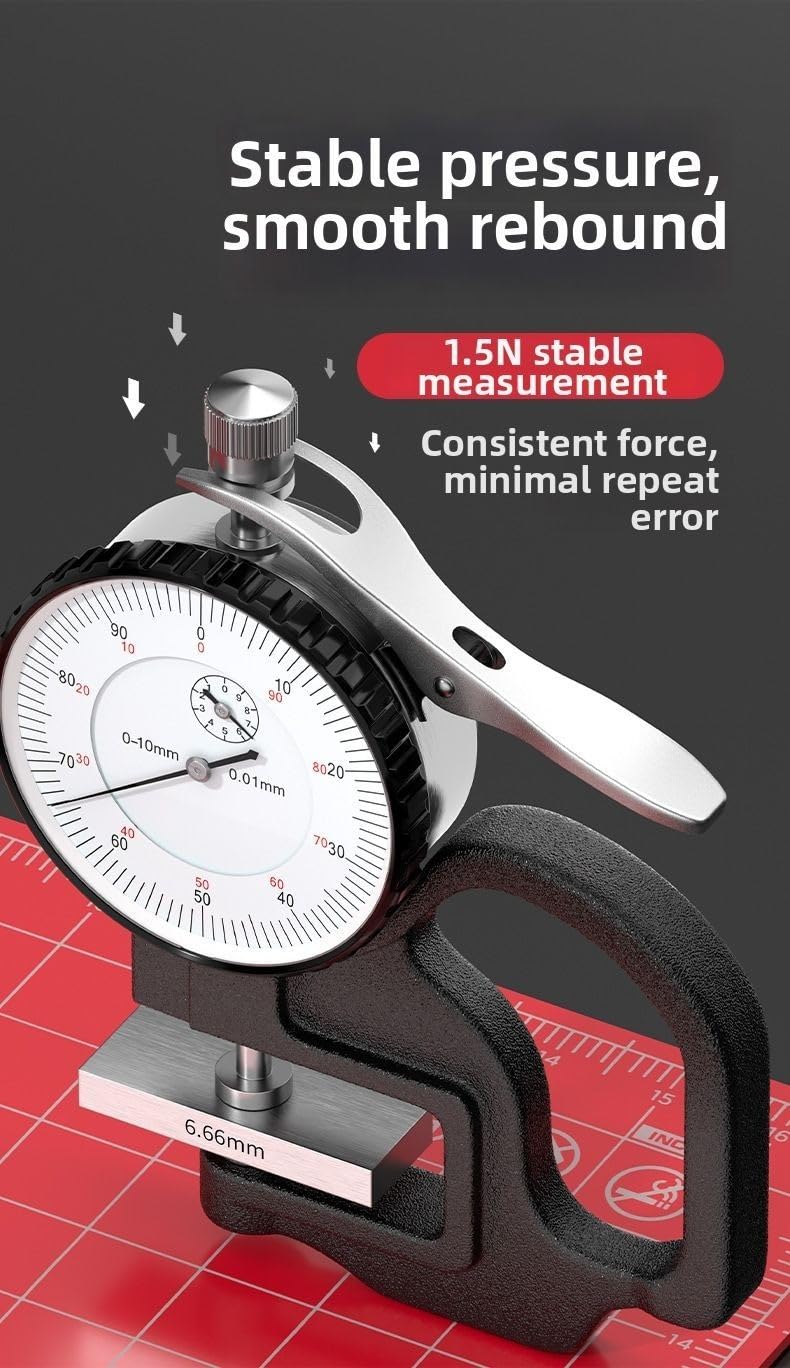 Spessimetro Manuale Lega Duraturo Spessimetro Manuale Lega Duraturo