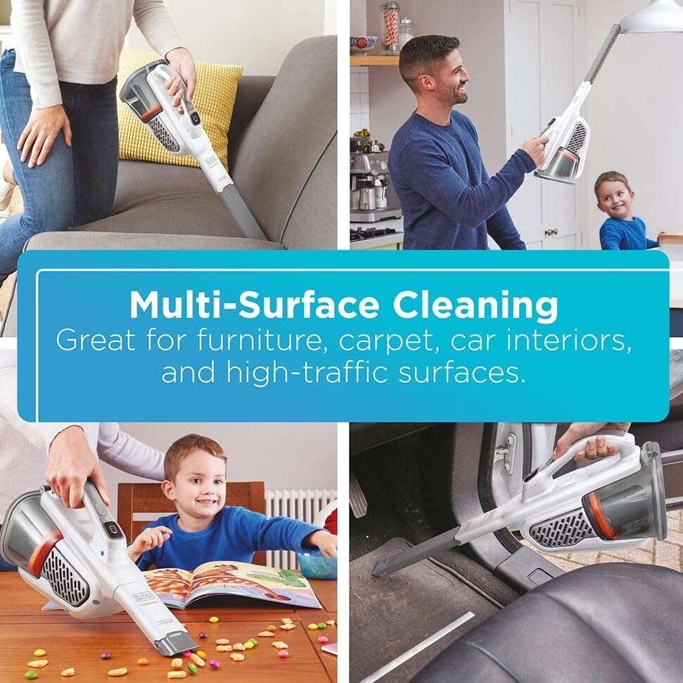 BLACK+DECKER AdvancedClean+ Extended Runtime Vacuum
