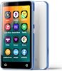 MP3 Player with Bluetooth and WiFi 4 Inch Full Touch Screen MP4 MP3 Player with Spotify Android Streaming Music Player Portable HiFi Sound Digital Audio Player with Speaker Blue/White