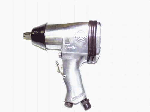 1/2" Impact Wrench: Belt:3/8" Sq. Dr. 1/2". 90PSI. Torque: 325 ft lb.