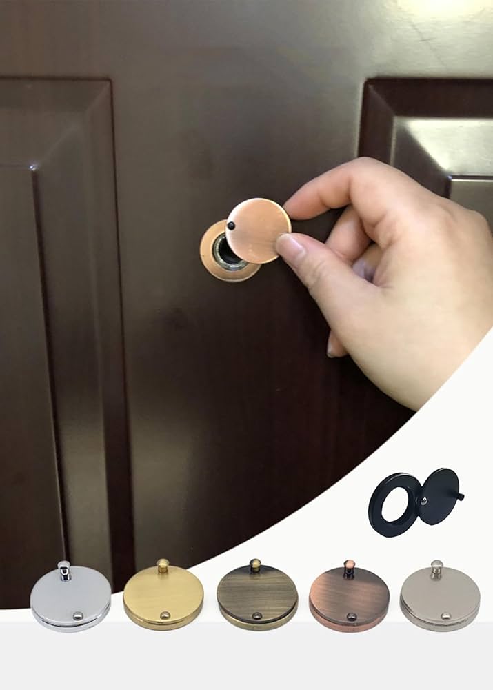 Amazon|ドアスコープカバー 銅 ドアスコープ プライバシー カバー Amazon|ドアスコープカバー 銅 ドアスコープ プライバシー カバー