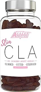 Sim CLA - 60 x 1000mg Maximum Strength CLA Capsules - CLA Tablets To Help Boost Metabolism, Blast Stubborn Body Fat & Support Overall Health - Made in the UK - Includes FREE Fat Buster Workout Program