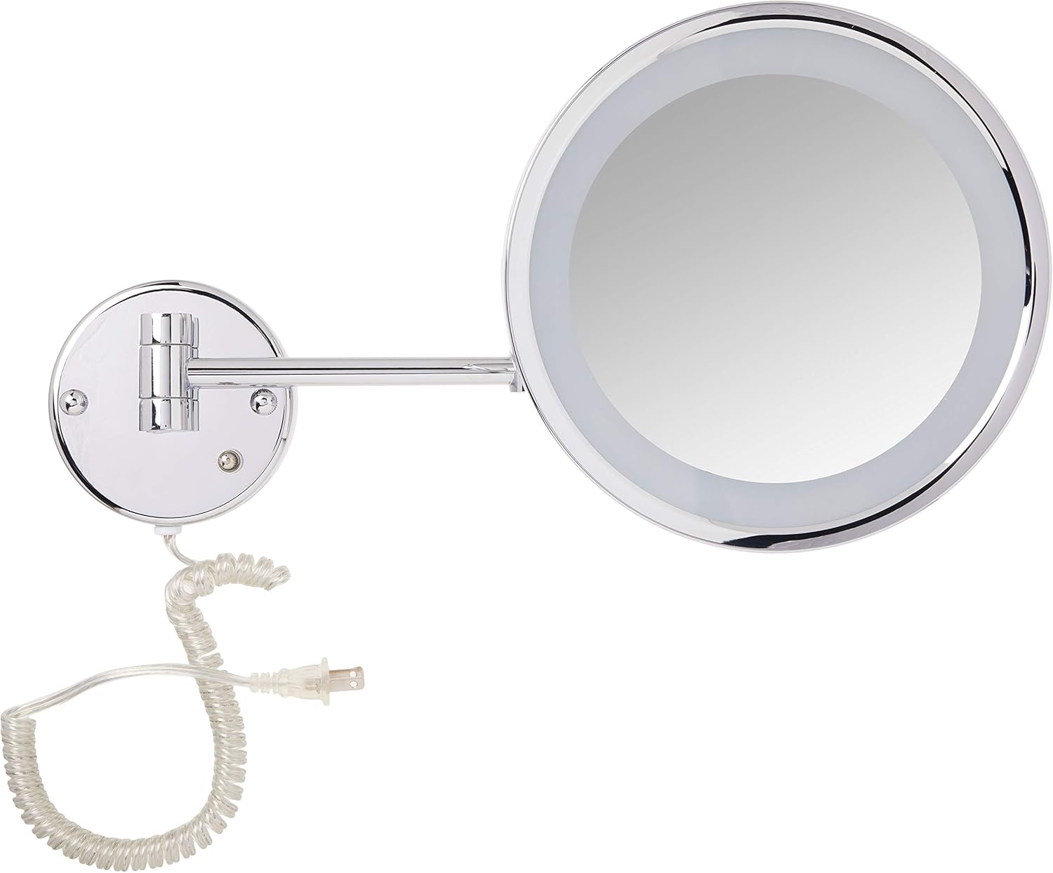 Jerdon Lighted WallMounted Makeup Mirror Makeup Mirror