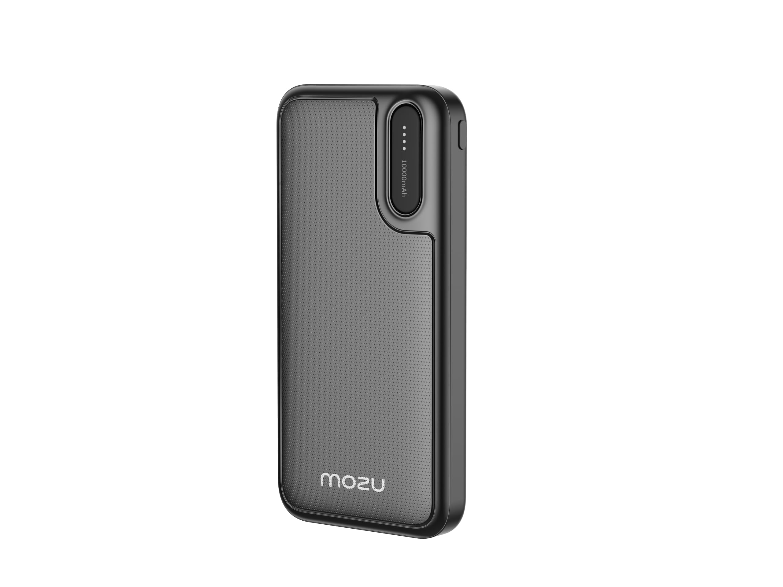 Mozu Chargex P120 10000 mAh 22.5W Fast Charging Powerbank |PD QC Support|Triple Output|Type C Fast Input Output|Slim and Compact Size (Black)