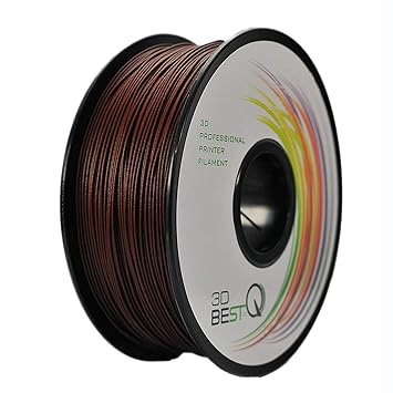 3D BEST-Q Rosewood PLA 1.75mm 3D Printer Filament, Dimensional Accuracy +/- 0.03 mm, 1KG Spool, 30% Real Rosewood-infill ?