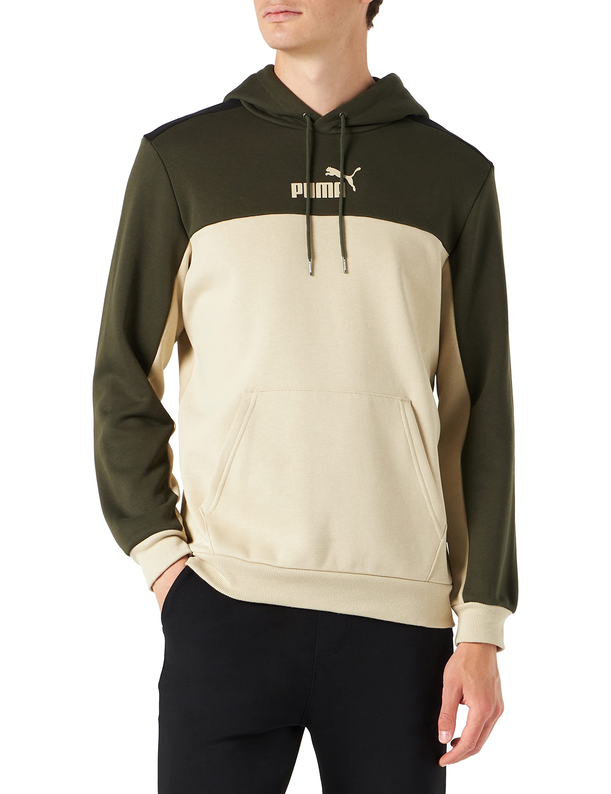 PUMAMen's Ess+ Block Hoodie Fl Sweat