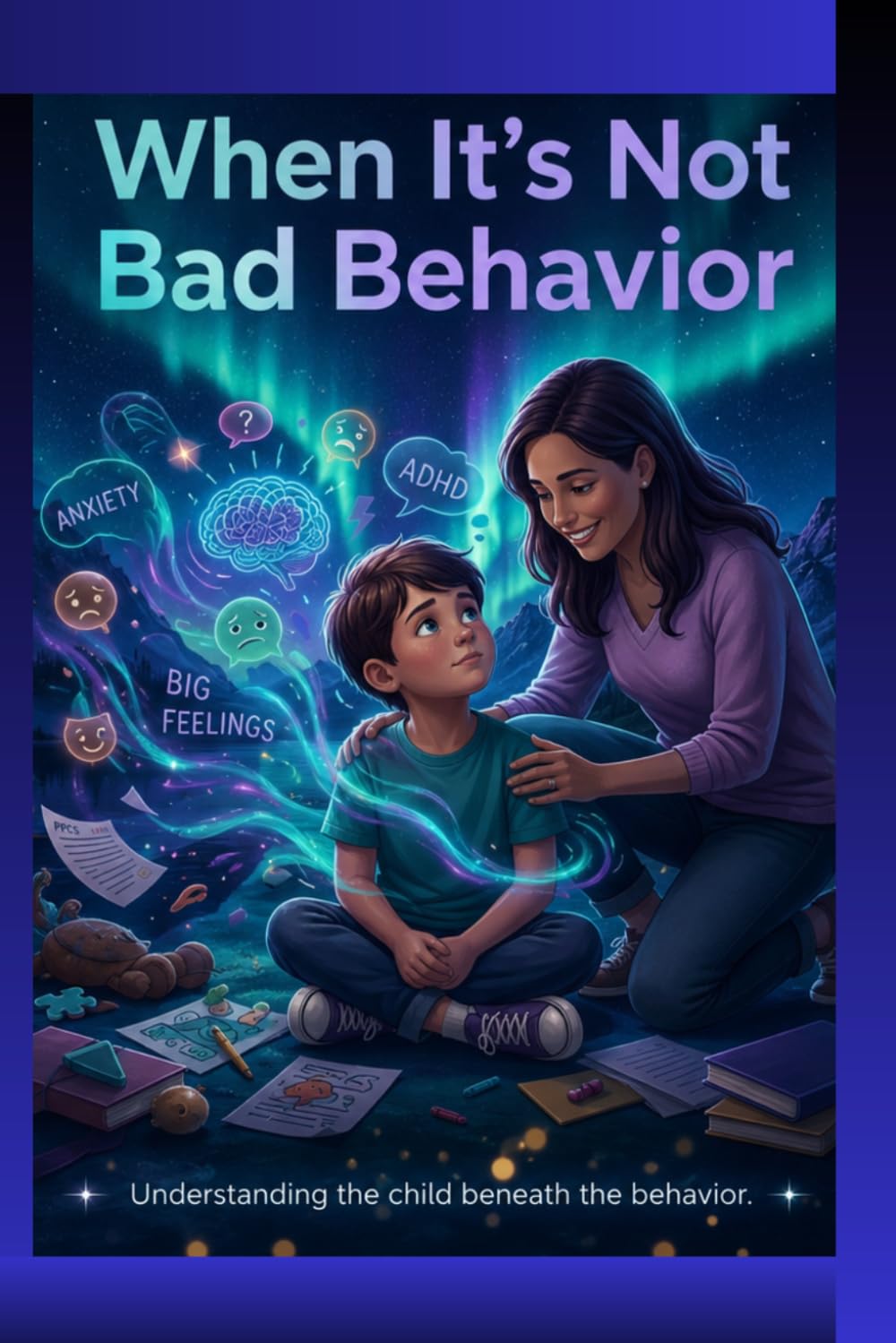 When It's Not Bad Behavior: The Complete Parent Guide + Workbook for ADHD, Neurodivergence, School Avoidance, Meltdowns, Emotional Safety, and Regulation