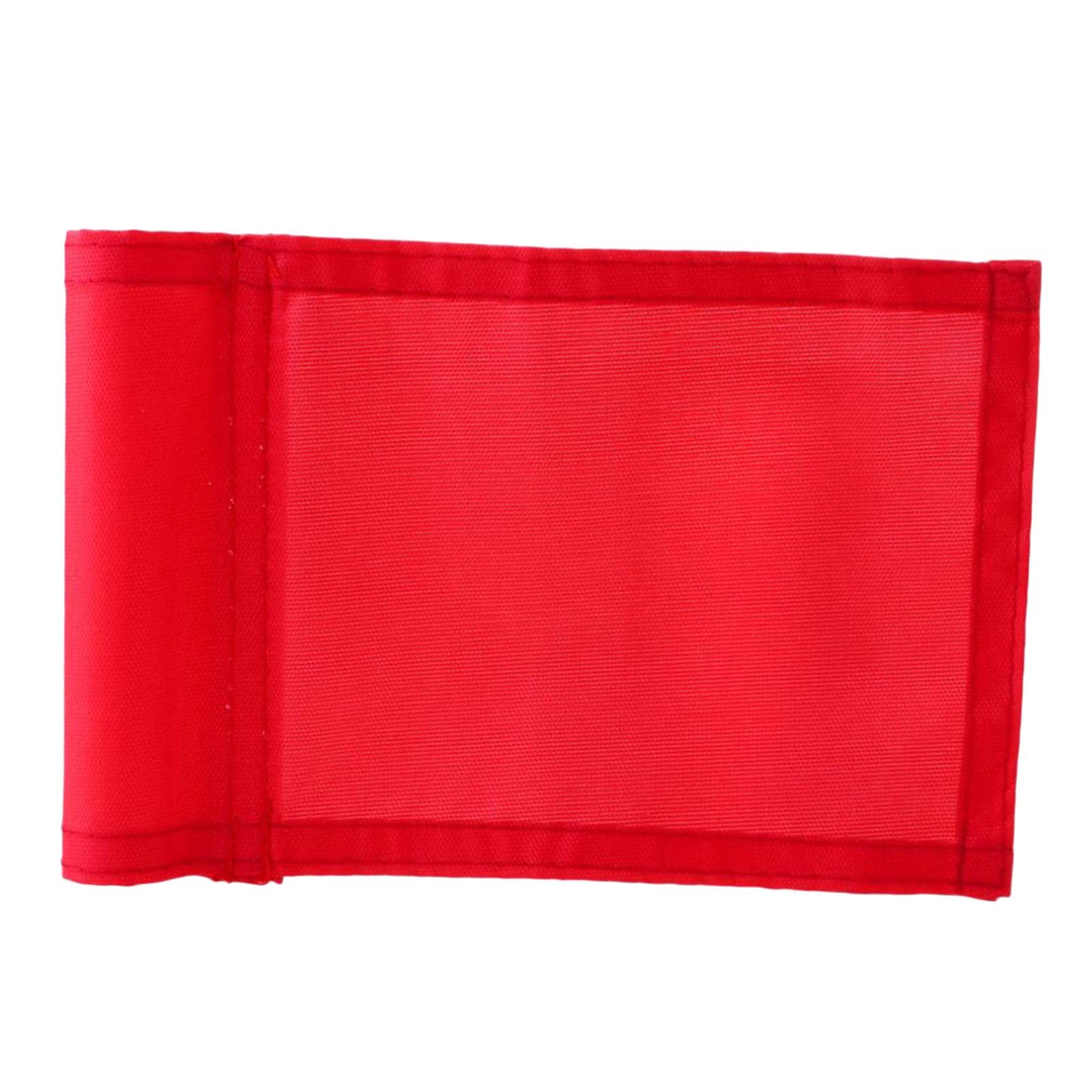 Rockible Mini Drapeau de Golf Double Face 420D Nylon Double Couture Entraînement Vert