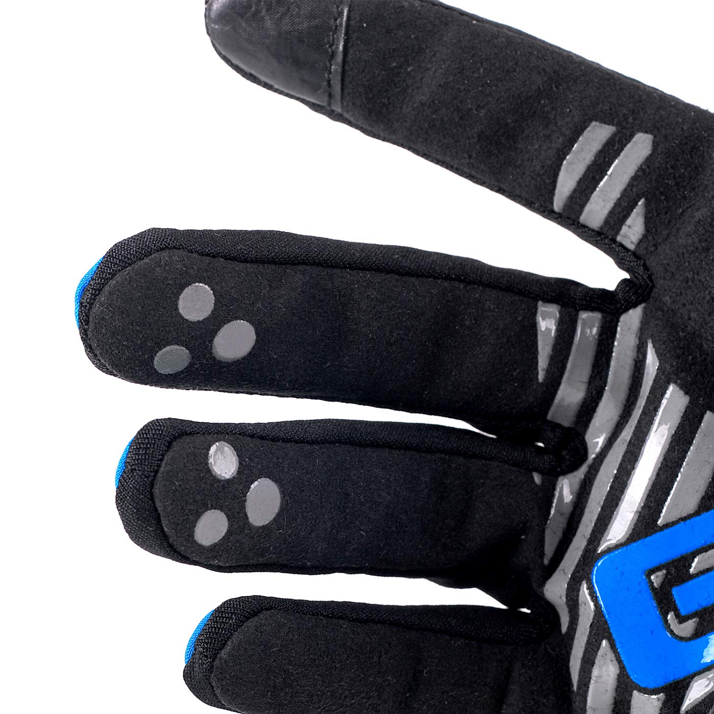 NUCKILY Guantes de ciclismo para hombre con pantalla táctil, forro polar térmico grueso, unisex, para deportes de invierno, bicicleta de montaña, antideslizantes, para pantalla táctil, guantes MTB