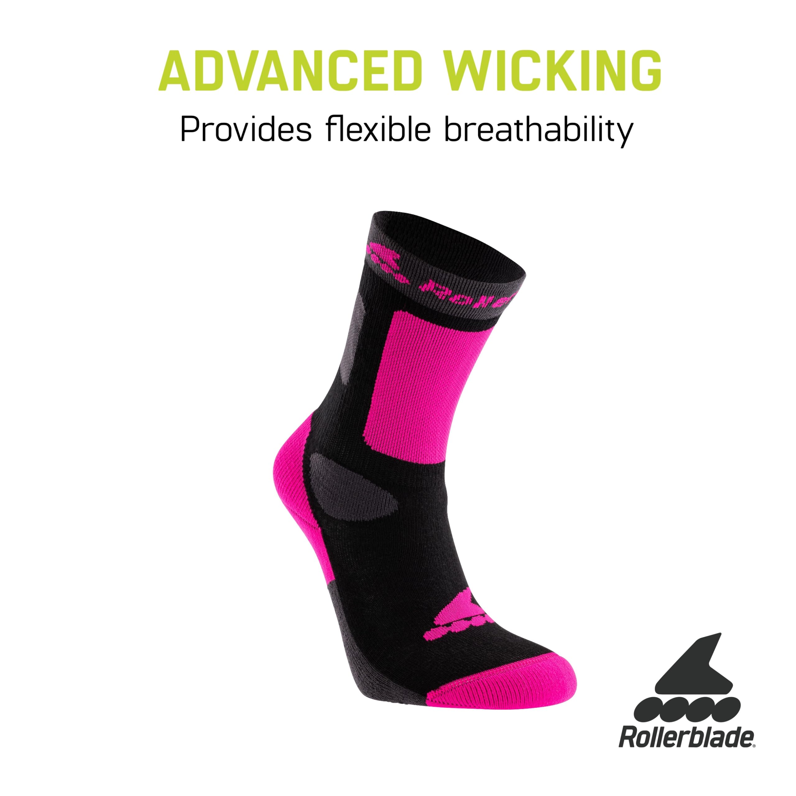 Rollerblade Boys' Inline Skates, Black/Green, XS