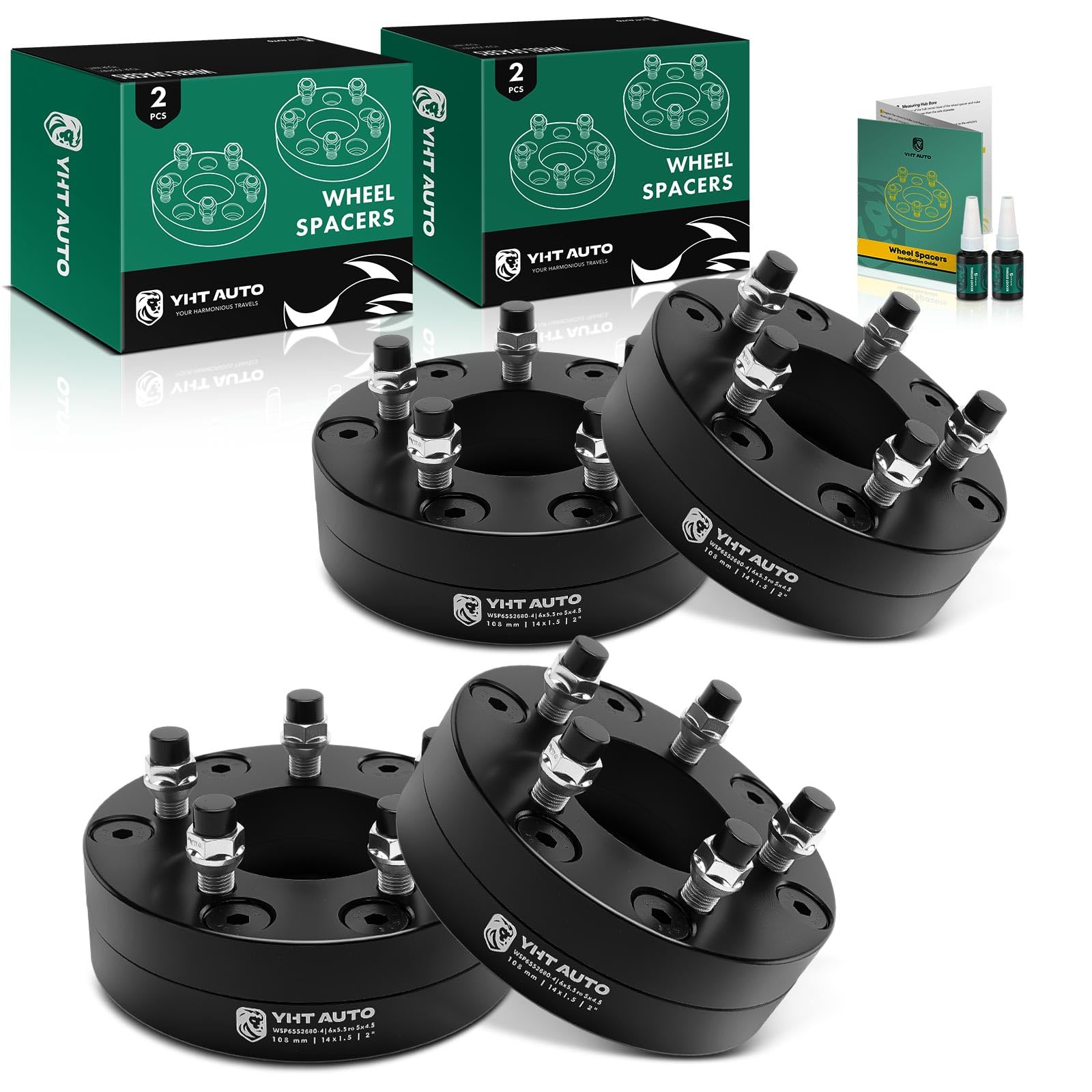 5 Lug To 6 Lug Adapter Set Of 4 Wheel Adapters – Change Your Bolt ...