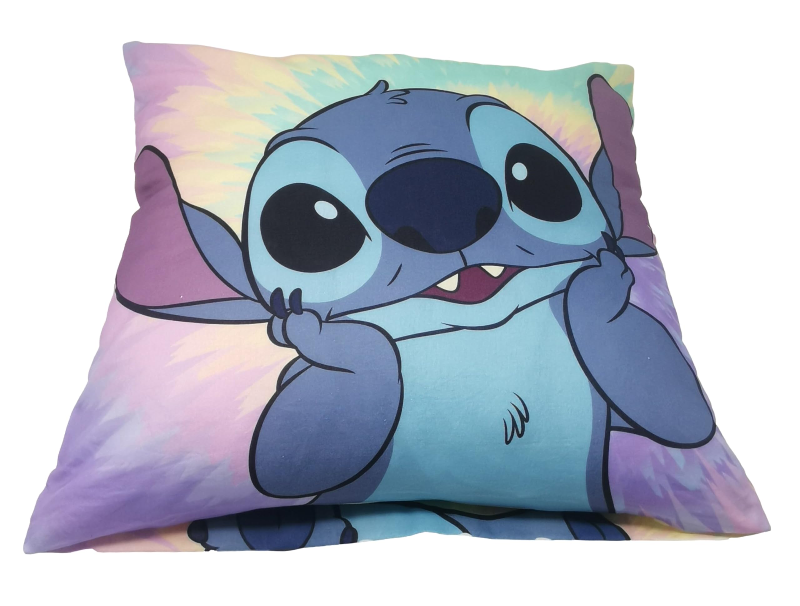 Theonoi Children's Cushion Cover Decorative Cushion Cover 40 x 40 cm without Filling Made of Cotton (Stitch) - Image 4