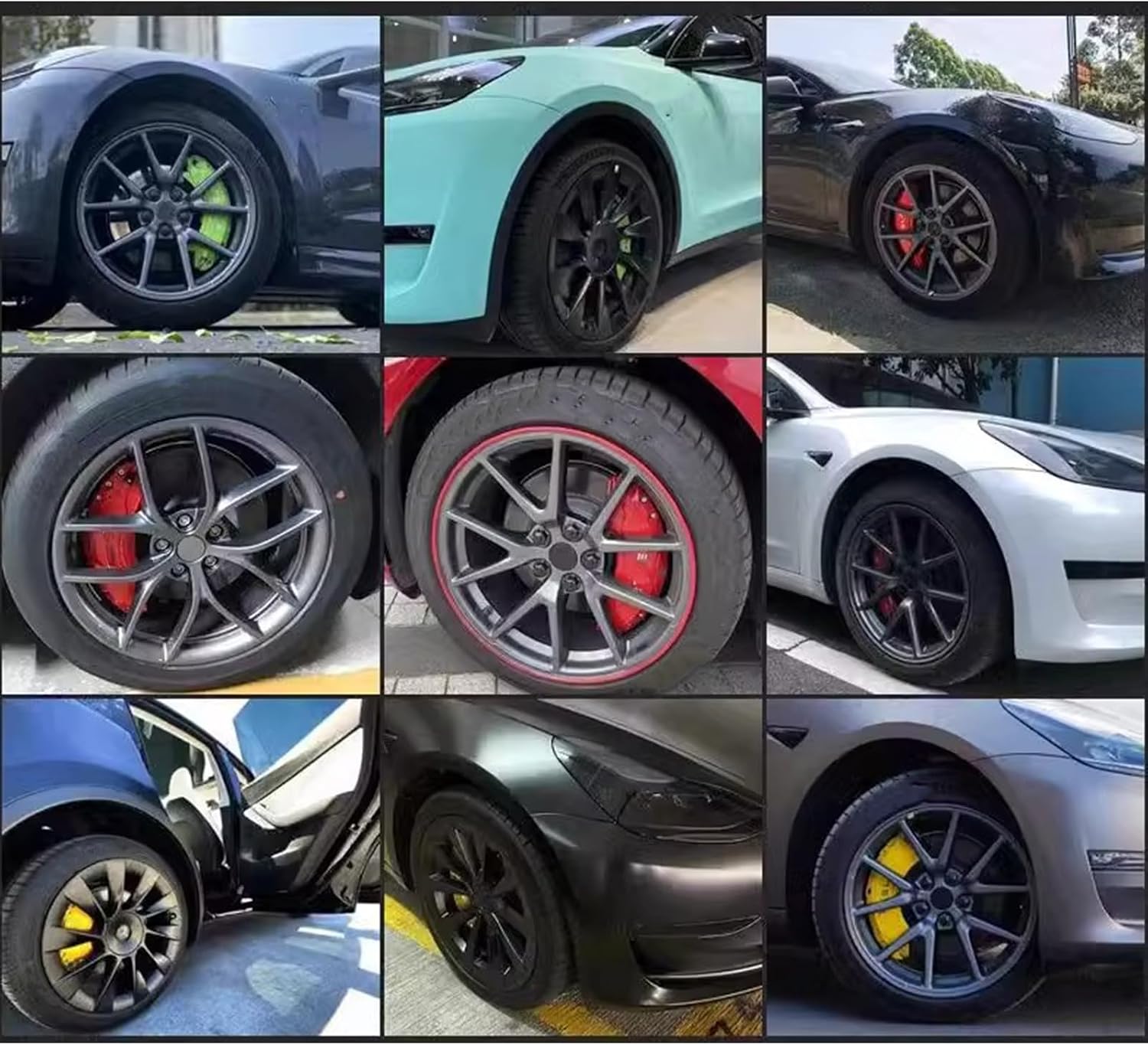 Aluminum Alloy Caliper Housing Shielding Enclosure Guard Cover Enhances Wheel Look for Vehicle Easy Installation High Temperature Caliper Cover
