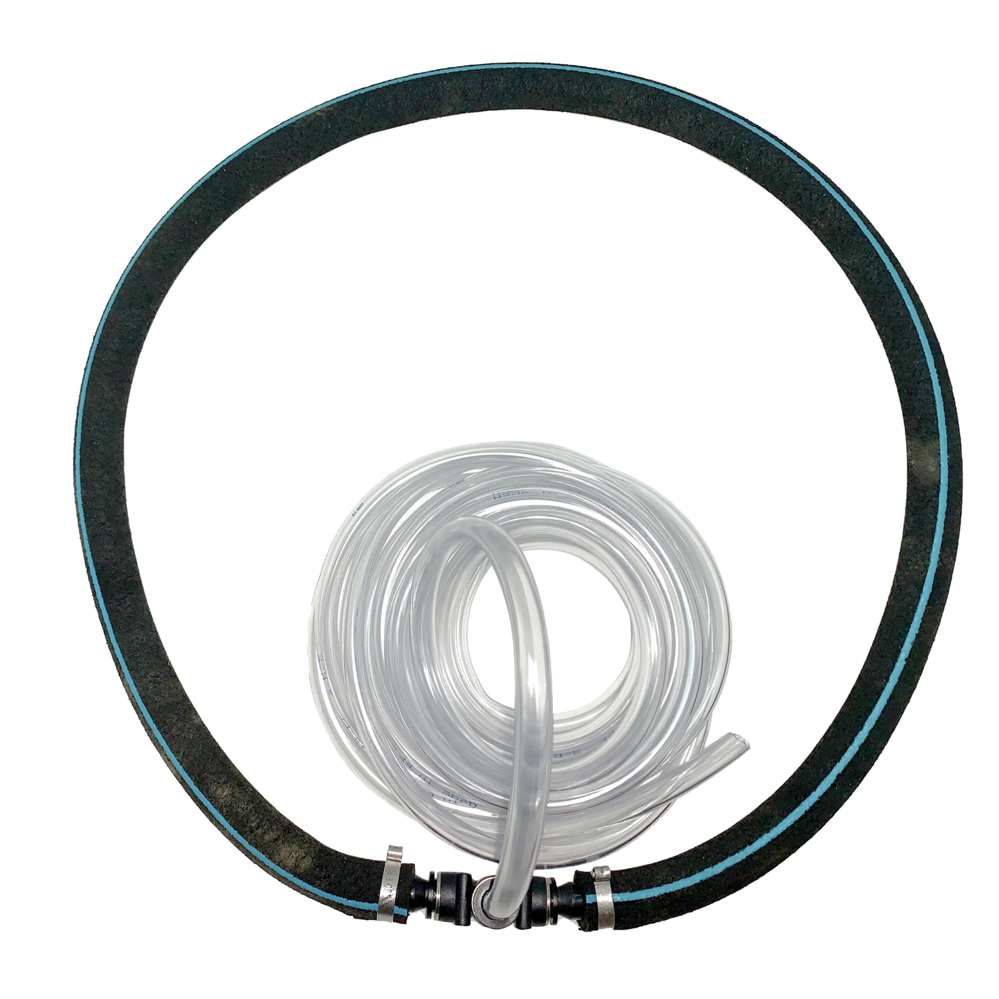 Pondlife Japan Belüfterring für Koi Teich, Ø 50 cm, Teichbelüfter mit Luftschlauch, Sauerstoffzufuhr und Belüftung, Teich Zubehör