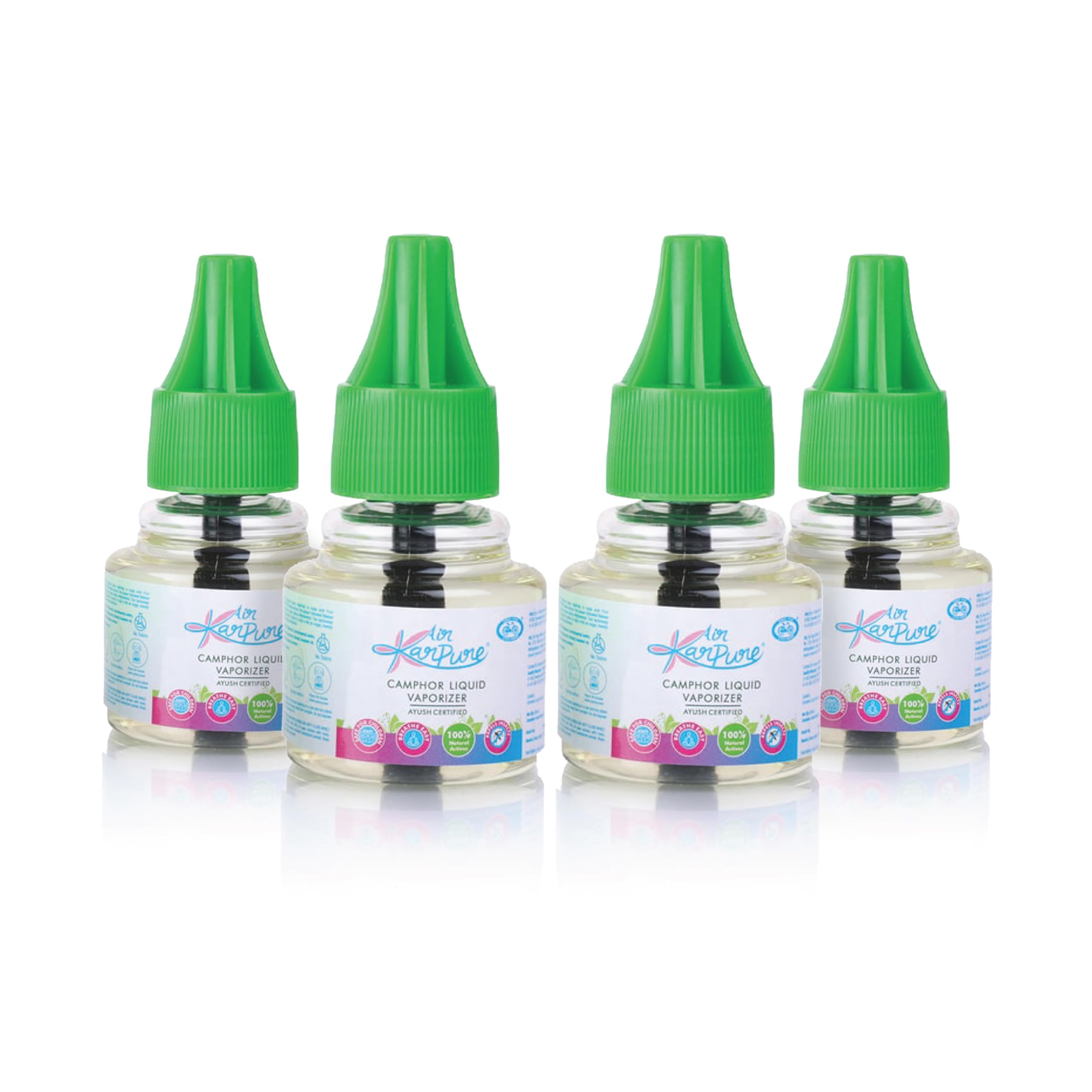 Cycle Pure Karpure Camphor Mosquito Repellent Refill Pack of 4, 45mlx4 | Original Kapoor Fragrance | Mosquito Liquid Vaporizer | Ayush Certified | Baby & Skin Safe, Pet Friendly (B0DDGH1Z83) Amazon Price History, Amazon Price Tracker