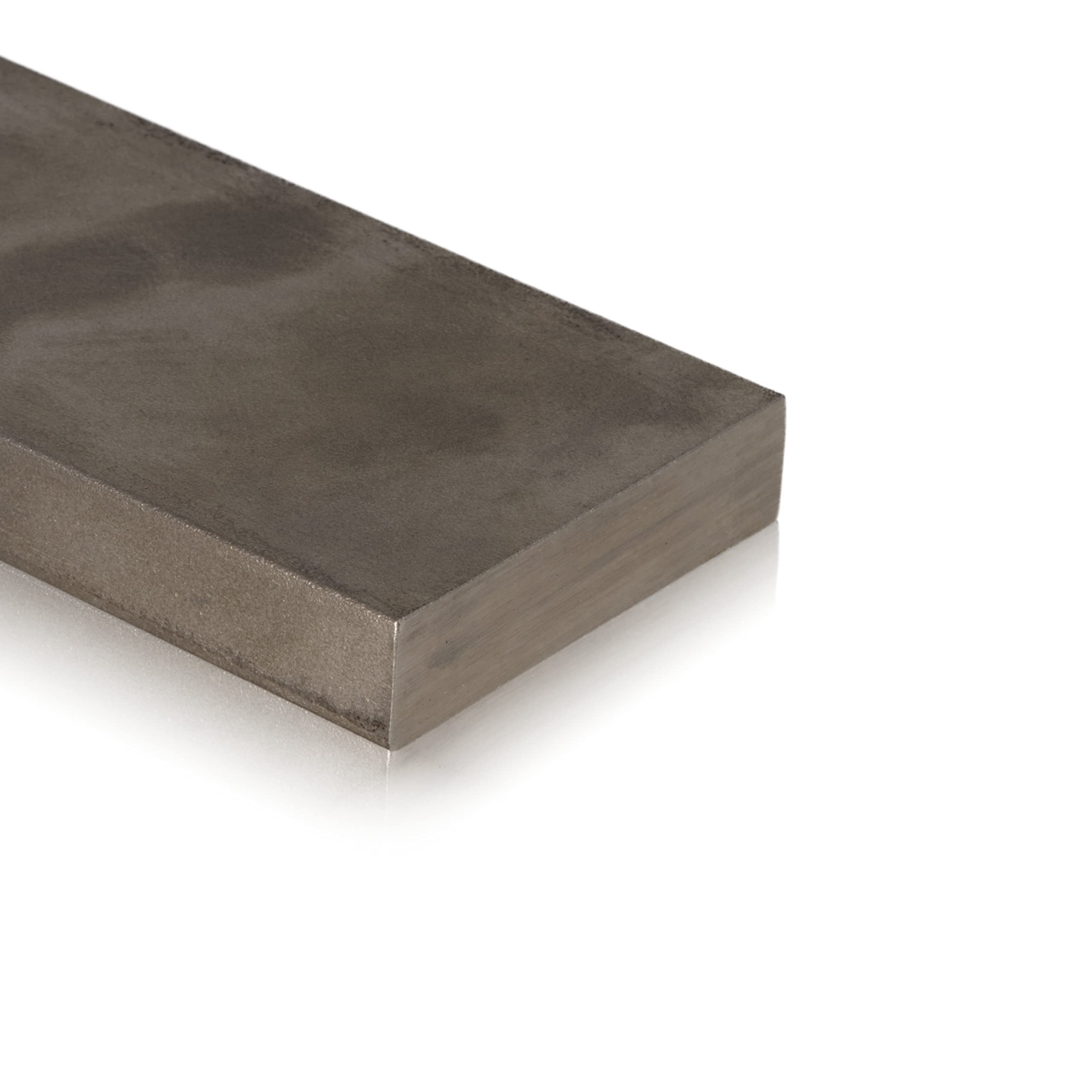 Edelstahl Flachstahl aus hochwertigem V2A Stahlmaterial X5CrNi18-10 - Flachmaterial gewalzt - Flachstange Länge 500mm, Gr. 60x15mm - Ideal für Baubranche, Stahl- & Maschinenbau