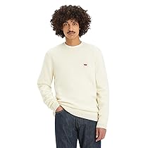 Levi’s Original HM Sweater Pullover, Cloud Cream, S Uomo