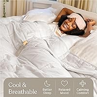 Vista 6 de Manta Baloo pesada, ligera, manta acolchada de algodón pesado