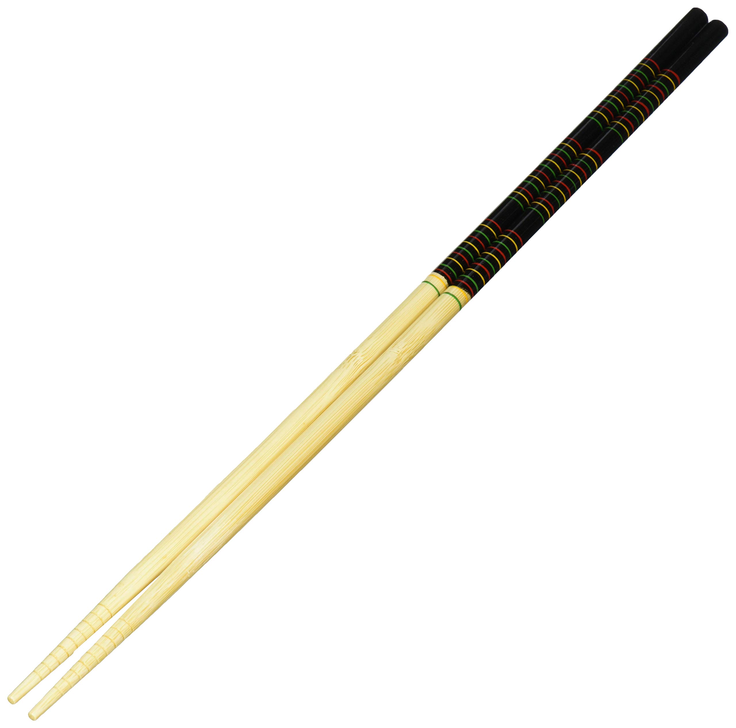黑竹 Amazon｜萬洋 歌舞伎菜箸 39㎝ 黒 竹 中国 ASI7503｜箸