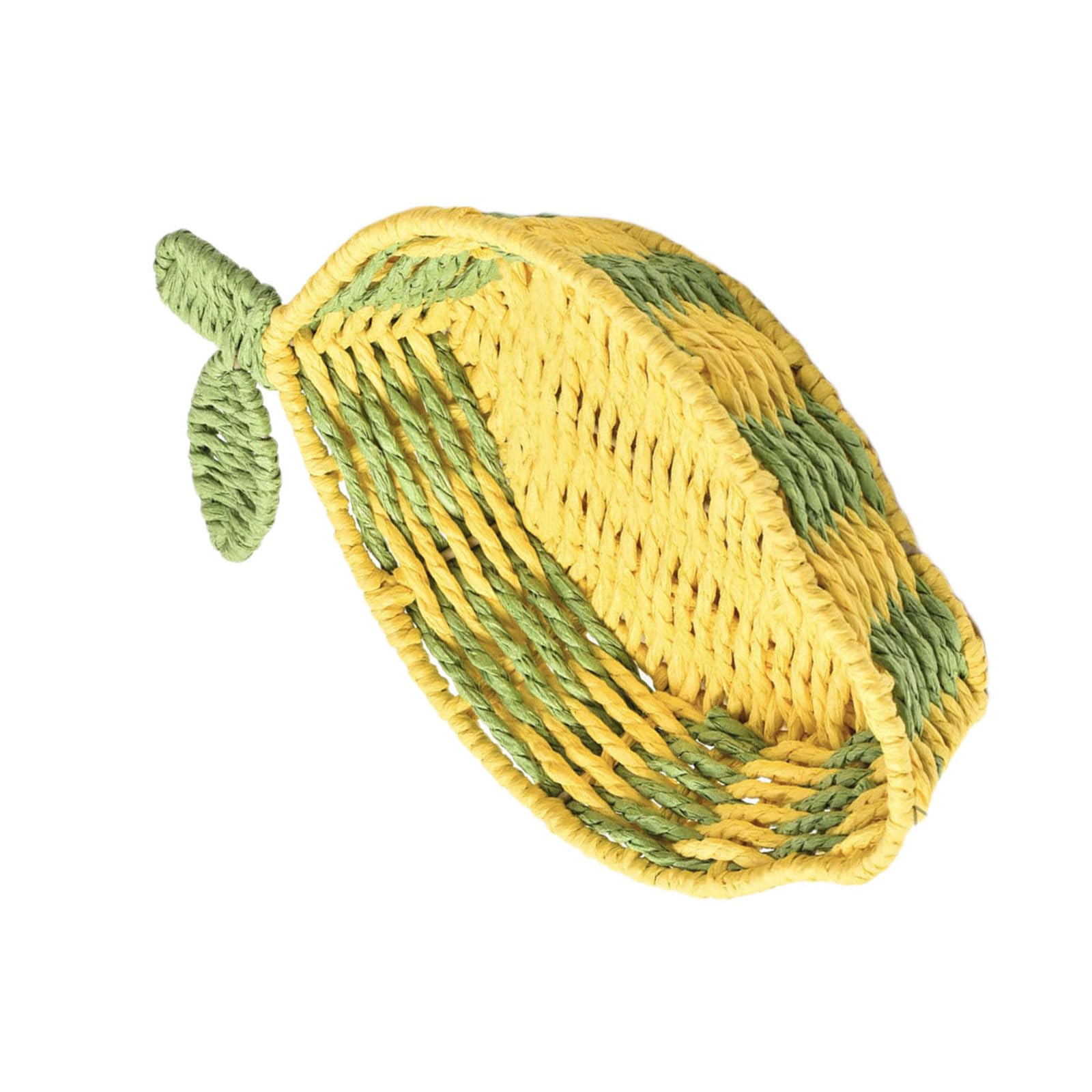 Carotoe C Arotoe Open Weave Rattan Basket Fruit Vegetable Inspires Storage Organiser Kitchen Ountertop Decoration Stylish Vegetable Shaped Basket