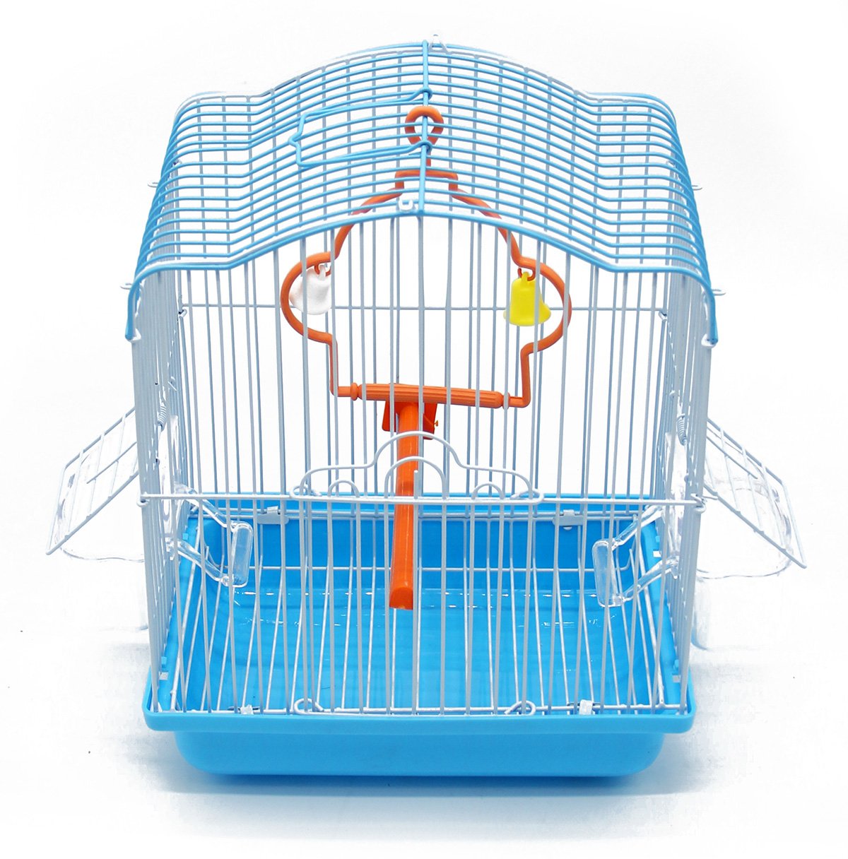 BPS Gabbia Uccelli Piccola 22.5x17x28cm - Con Accessori, Ideale Per Trasporto - Foto 10