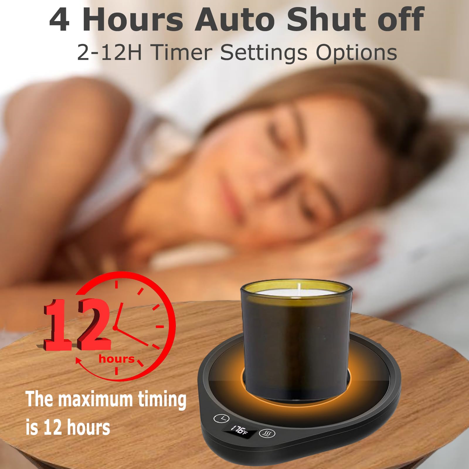 Misby Mug Warmer, Coffee Warmer & Cup Warmer For Desk With