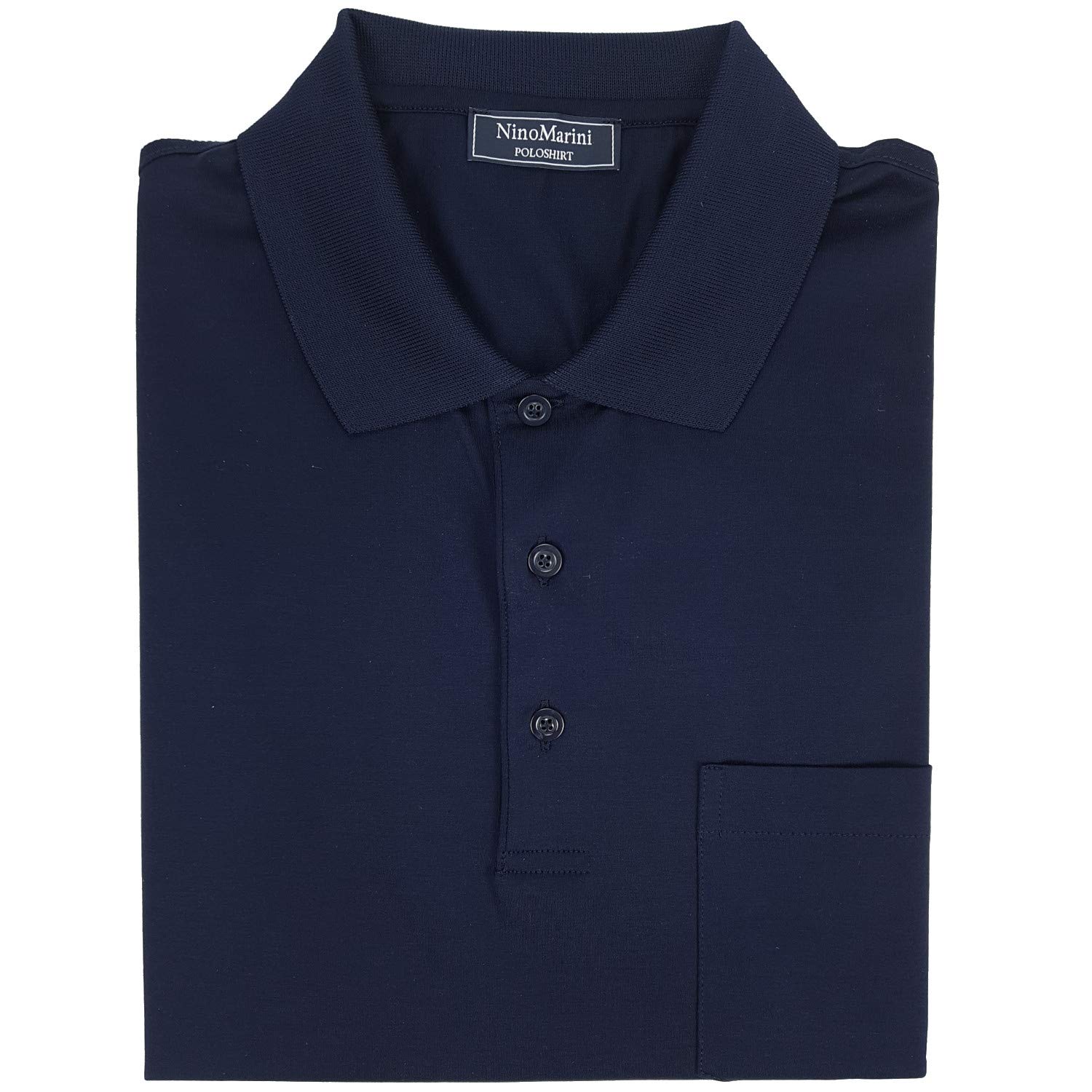N+1 Maglia Maglietta da Uomo Polo Manica Corta con Taschino Estiva M L XL XXL 3X 4X