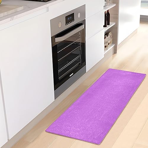 Miniatura 6 de Joisal Tapetes medianos de felpa de orquídeas, absorbentes, antideslizantes, con parte trasera de goma, lavable, 39 x 20 pulgadas