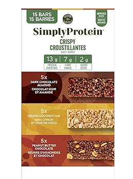 Simply Protein 热销混合蛋白棒（无麸质、素食、高蛋白)