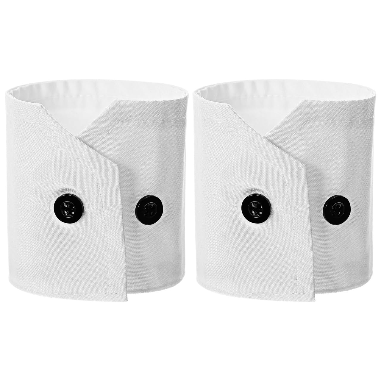 callaron 1 Pair False Sleeves Wrist Cuffs for Women Ladies Teens Detachable Hand Sleeves for Sweater Blouse Coat, White, 26.50X6.80X0.30CM-picture-52