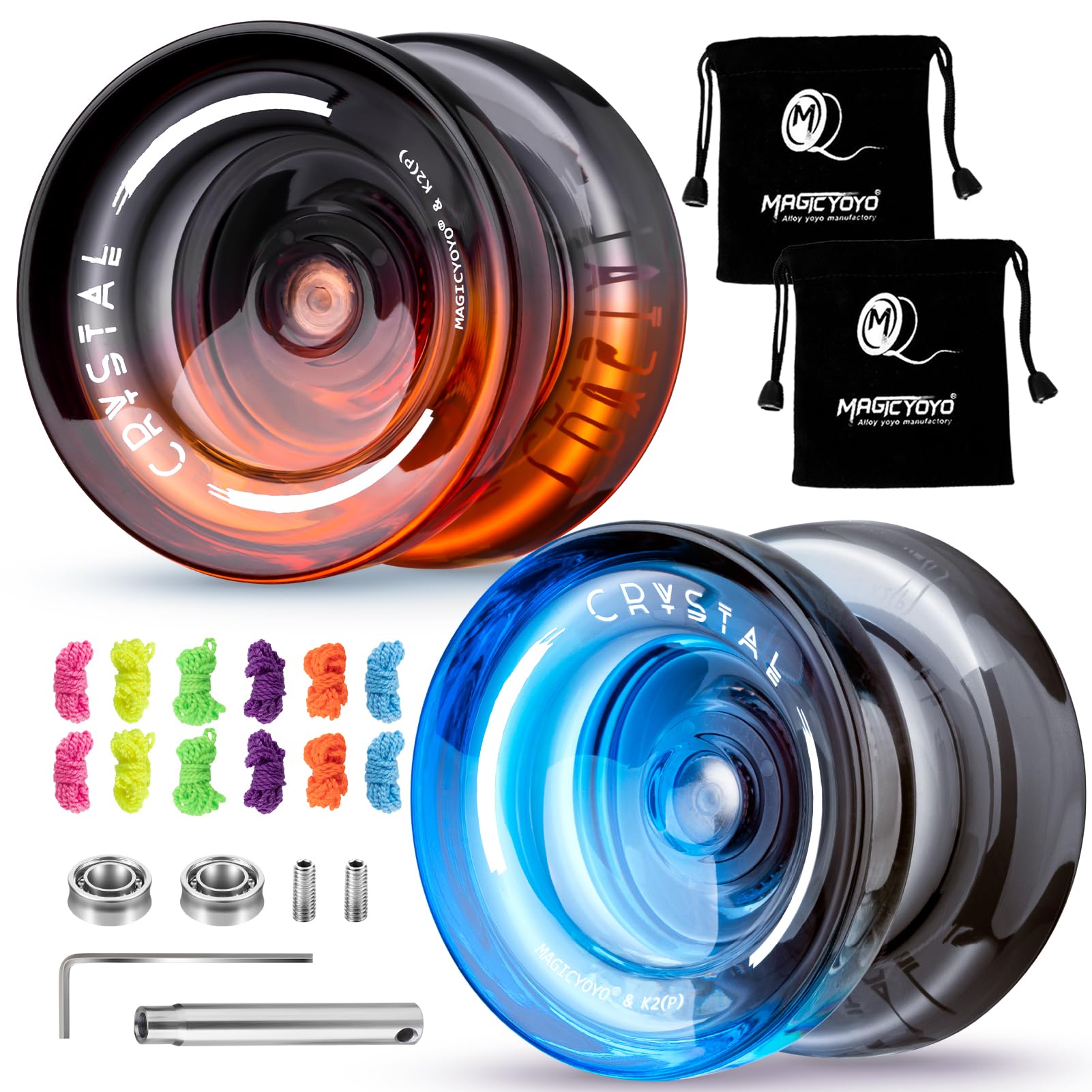 Amazon.com: MAGICYOYO K2 Crystal Responsive Yoyos for Kids 8-12