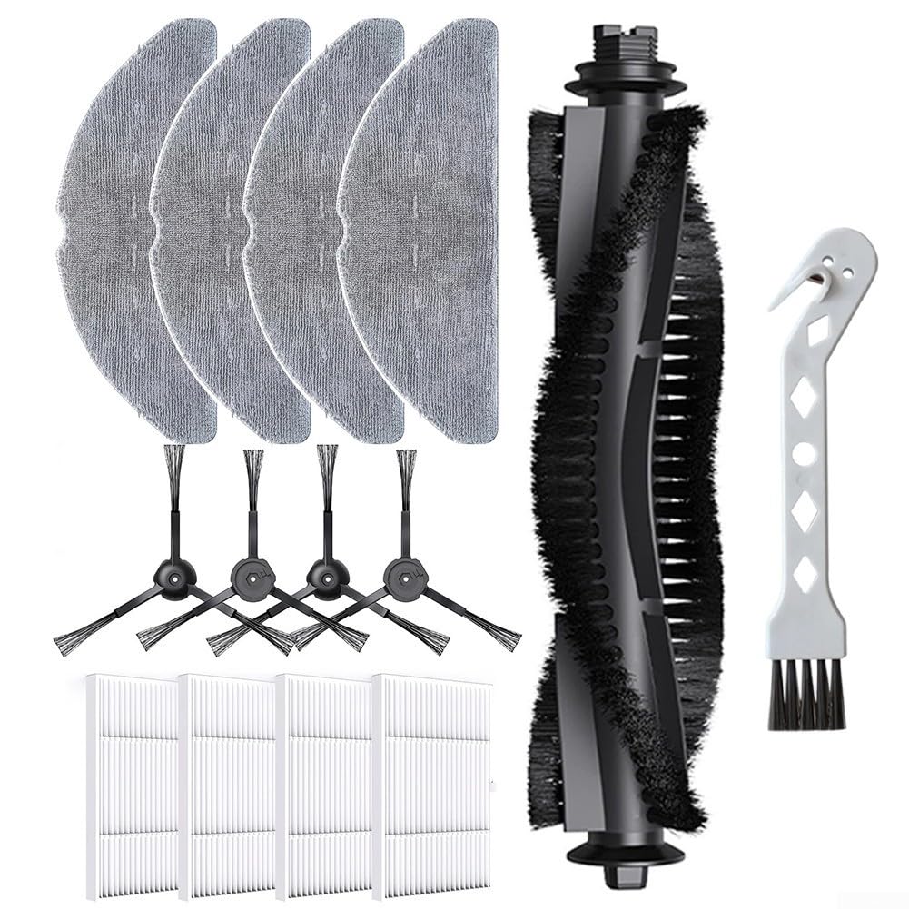 Pour S12 / B106GL S10 Brosse LatéRale Principale Filtre HEPA Chiffon De Vadrouille Robot Aspirateurs Piece Rechange Accessoire Remplacement 88292193