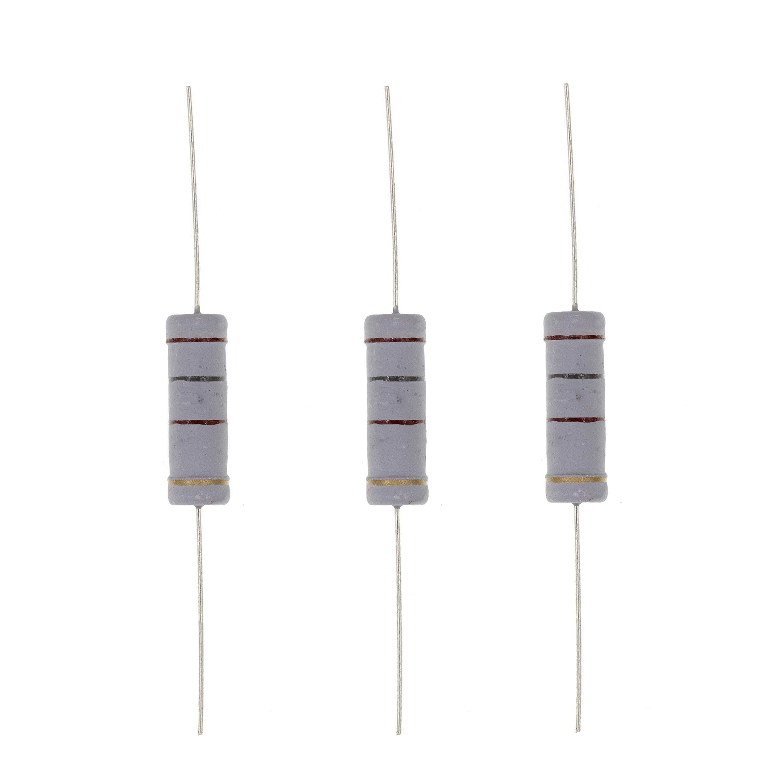 HUABAN 10PCS 5W 5 Watts 180R 180 Ohm 5% Metal Oxide Film Resistor