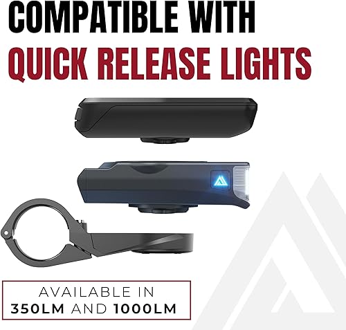 Miniatura 5 de KOM Cycling Garmin Soporte de bicicleta con acabado de carbono de Garmin Edge Mount diseñado para Garmin Edge 530 y otros modelos de Garmin (Aero -